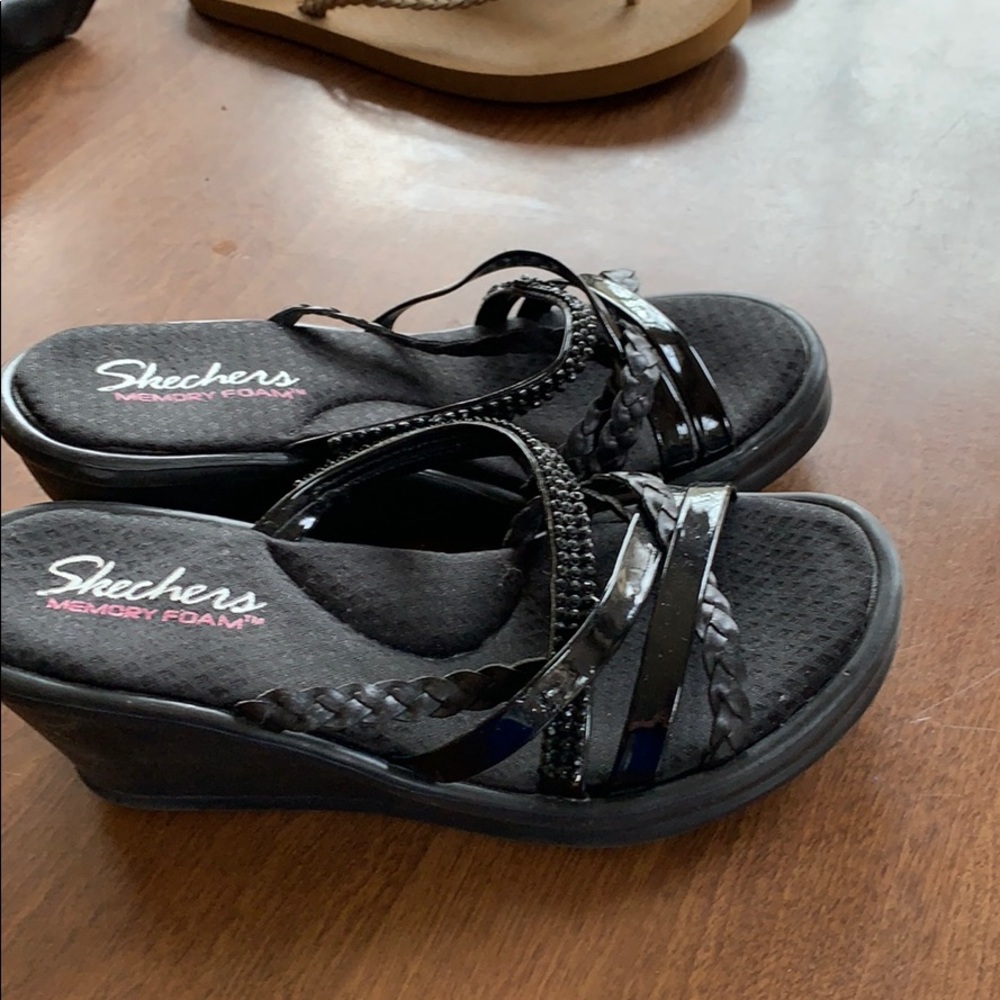 Skechers memory foam sandals